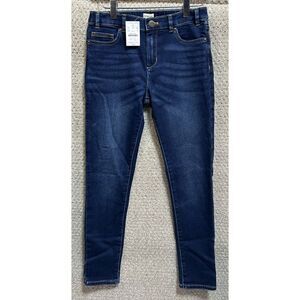 Crewcuts Girls Dark‎ Wash Stretch Waist Denim Jeans Size 12 NWT $54.50 Retail